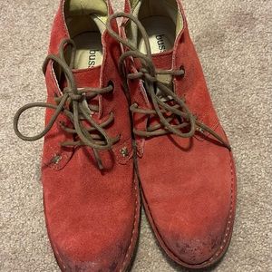 🌻Bussola Suede "Sevilla" Distressed Chukka Ankle Boots Shoes Size 37 / 7 US